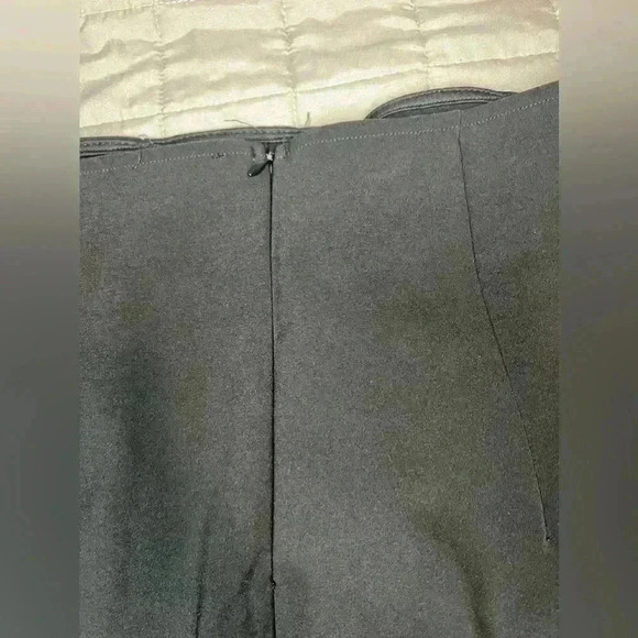 Fashion Nova Midi Skirt With Buttons Color Black Size Large - Picture 5 of 7